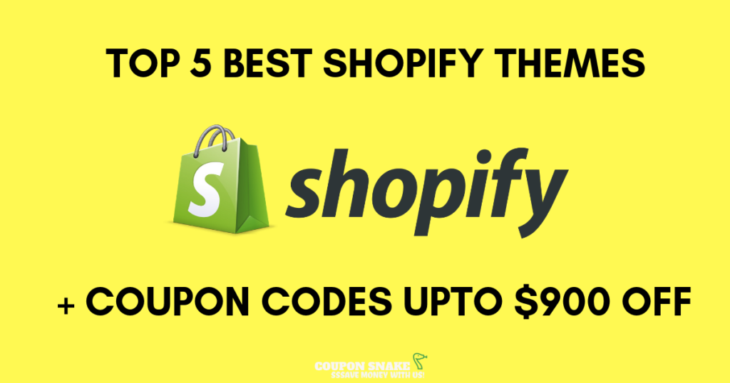 Top 5 Best Shopify Themes Coupon Codes