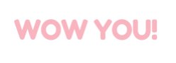 Wow You Skincare Logo