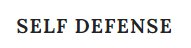 Self Defense Pro Logo