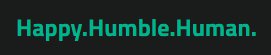 Happy Humble Human Logo
