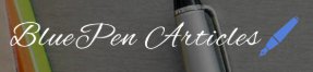Blue Pen Articles Logo