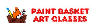 Paint Basket Art Classes Logo