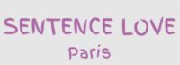 Sentence Love Paris code promo
