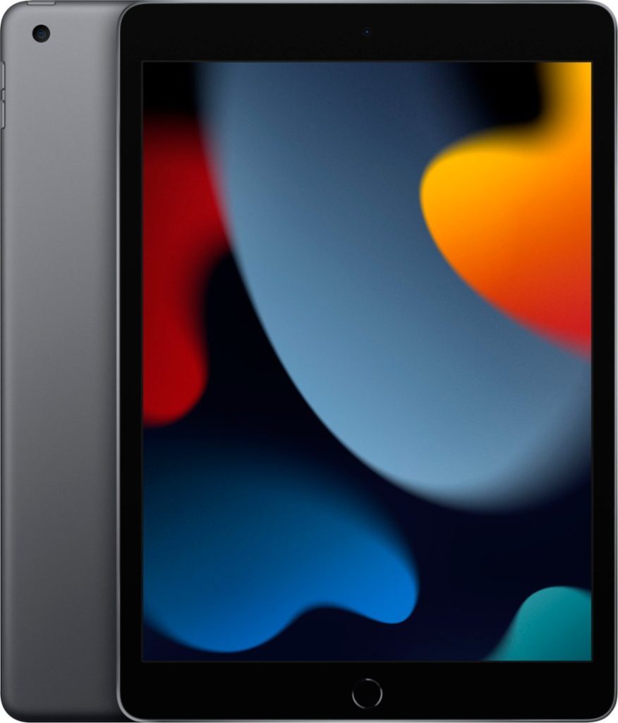 iPad 9.7 2018 Wi-Fi + Cellular 128GB Space Gray - Apple's 10.2-Inch iPad 9th Gen in sleek space gray.
