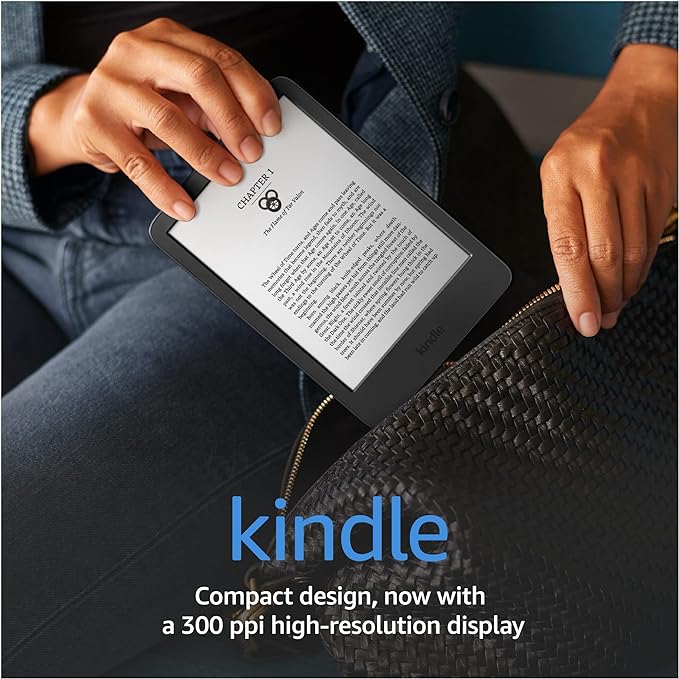 Experience the magic of the Amazon Kindle, the ultimate e-reader for book lovers!
